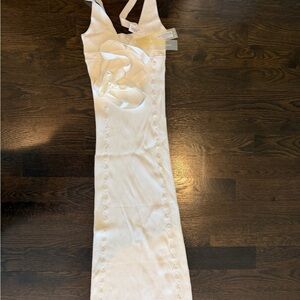 DEVON WINDSOR Cream Maxi Dress